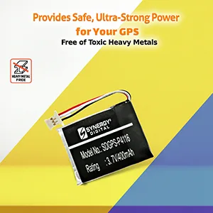 Synergy Digital Replacement Battery Compatible with Bushnell AE542730P Replacement (Li-Pol 3.7V 400mAh) Ultra High Capacity Replacement for Bushnell AE542730P Battery - sssssssss