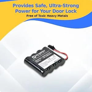 Synergy Digital Replacement Battery Works with Interstate ADRY0092 Replacement (Alkaline 6V 2200 mAh) Ultra Hi-Capacity Compatible with Best Access Systems VPD-BB Battery - product information 6