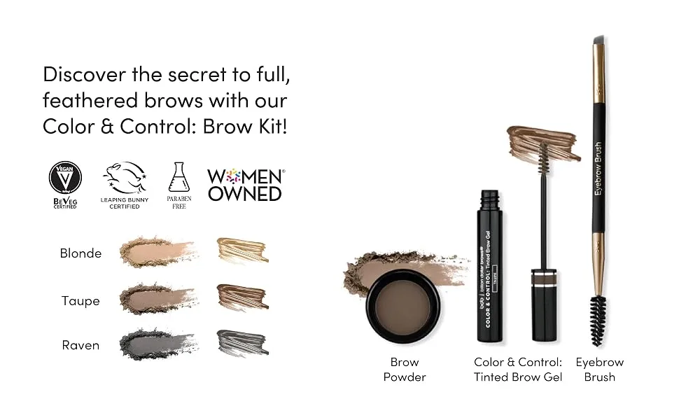 Color and Control Brow Kit (Blonde) - product information 3