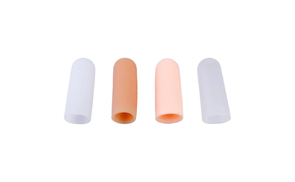 4 Pairs Finger Cots Fingers Support Thumb Protector Finger Cover Finger Support Finger Sleeves - product information 1