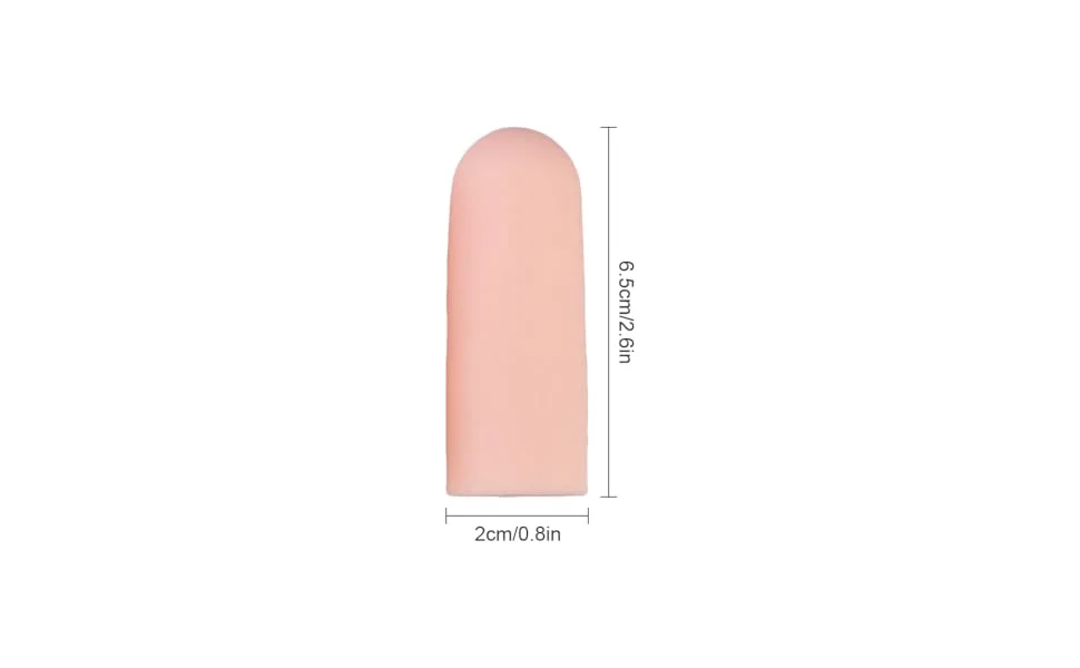 4 Pairs Finger Cots Fingers Support Thumb Protector Finger Cover Finger Support Finger Sleeves - product information 2