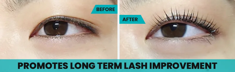 Eyelash Growth Enhancer & Eyebrow Serum - Moisturizes Lengthens & Volumizes Sparse Thinning Eyelashes & Brows - Formula with Stem Cell Complex Glycerin Peptide Panthenol - product information 4
