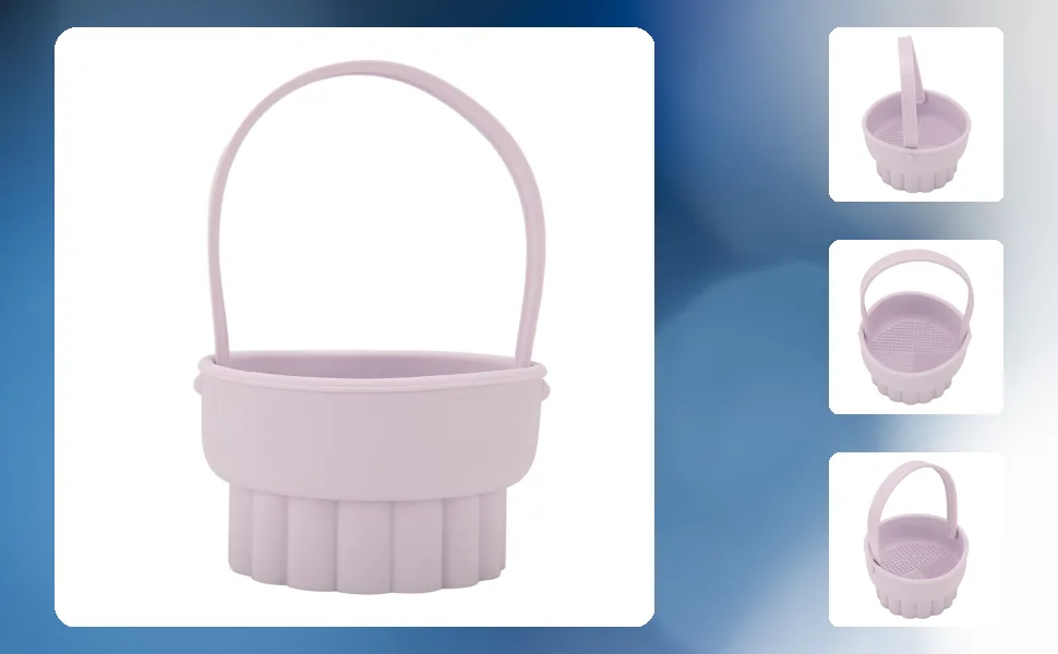 Makeup Brush Cleaner Bowl Foldable Silicone Makeup Cleaning Tools for Brushes Sponge and Puff Portable Make up Brush Cleaner for Travel - 1410230114711-1