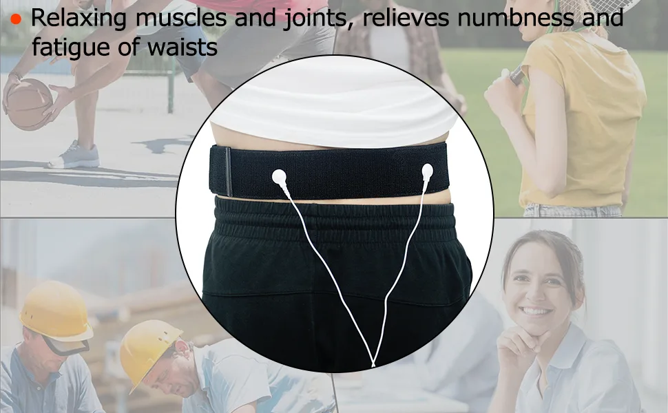 Silver Conductive Silver Fiber Electrode Brace Compatible with TENS/EMS(Please wet the conductive silver cloth before use) - product information 3