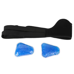 Pwshymi Hernia Belt Adjustable Hernia Support Truss Ergonomic Breathable for Daily Activities for Men and Women (L Size) - 2719230013812-3