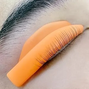 Lash Lift Pad Lamination Shield Mega L Curl Pad Orange Eyelash Perming Rods Making Lashes Lifted Longer Curler Look Orange Mega L Curl Pads - lash lift pads