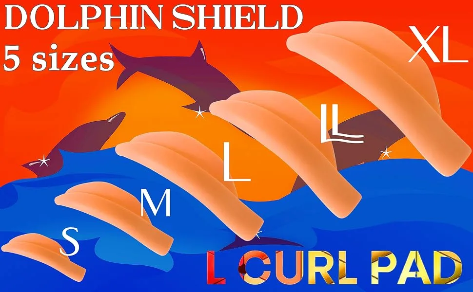 Lash Lift Pad Lamination Shield Mega L Curl Pad Orange Eyelash Perming Rods Making Lashes Lifted Longer Curler Look Orange Mega L Curl Pads - lash lift rods
