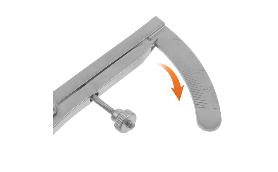 Orbital Measuring Device Metal Caliper Designer Double Eyelid Surgery Tool Microblading Ruler Eyebrow Caliper Eyebrow Ruler Tools Eye Gauge Calipers Stainless Steel Cosmetic - product information 1