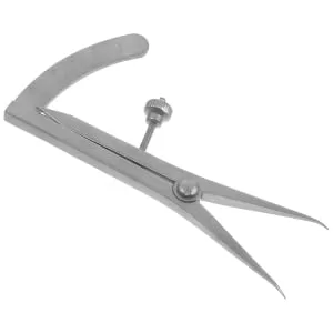 Orbital Measuring Device Metal Caliper Designer Double Eyelid Surgery Tool Microblading Ruler Eyebrow Caliper Eyebrow Ruler Tools Eye Gauge Calipers Stainless Steel Cosmetic - product information 2