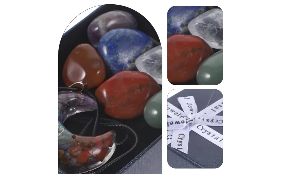 1 Set Crystal Stone Set Home Decor Mineral Irregular Stone Decor Teaching Mineral Stones Specimen Minerals and Crystals Stone Ornament Science Education Model Ore Hexagonal Column - product information 2