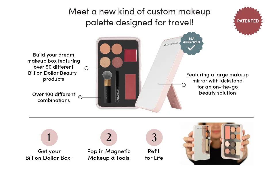 billion dollar brows Eyeshadow - High Pigment Long Lasting Easy to Apply & Blend Eye Pallet (Moon) - product information 1