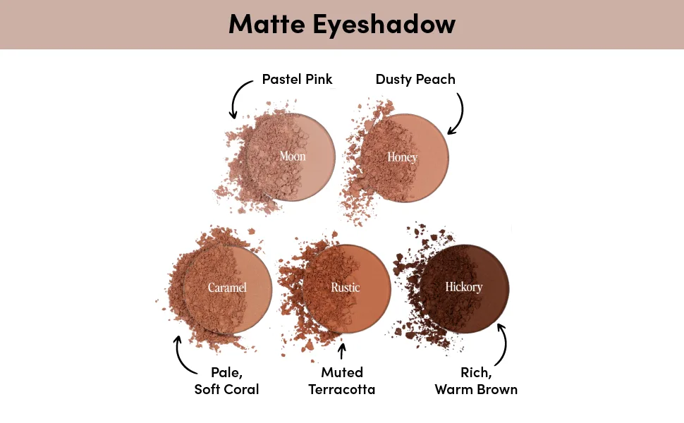 billion dollar brows Eyeshadow - High Pigment Long Lasting Easy to Apply & Blend Eye Pallet (Moon) - product information 4