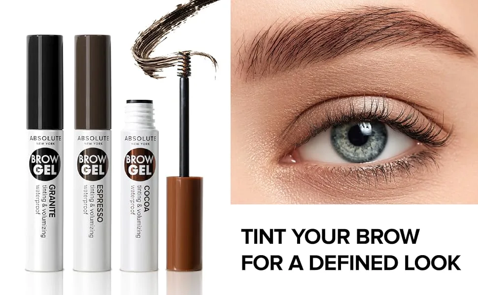 Absolute New York Eyebrow Gel Espresso - MEBG01-04 Absolute New York Eyebrow Gel