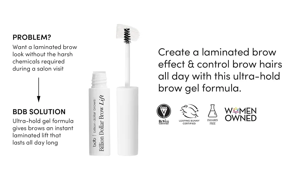 Billion Dollar Brow Lift - For Full and In Control Brows All Day Long - product information 2