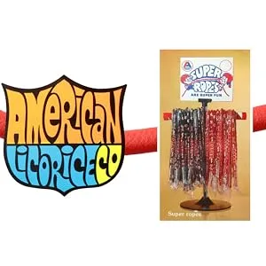 Red Vines Black Licorice Sugar Free Vines - 5 oz. bag, 12 per case - Super Ropes