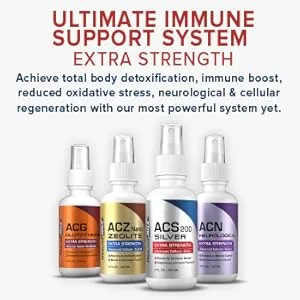 Results RNA Ultimate Immune Support System ACS 200 Silver/ACZ Nano Zeolite/ACG Glutathione/ACN Neuro Most Advanced Immune Support System Available Recommended by Doctors Worldwide - Immune Support