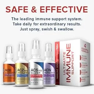 Results RNA Ultimate Immune Support System ACS 200 Silver/ACZ Nano Zeolite/ACG Glutathione/ACN Neuro Most Advanced Immune Support System Available Recommended by Doctors Worldwide - Immune Support