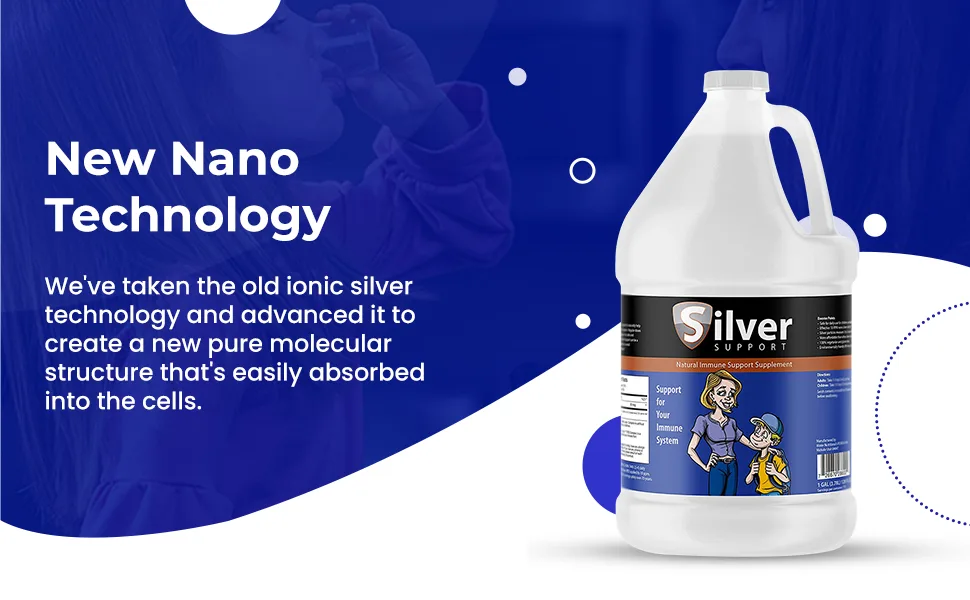 Nano Ionic Silver Technology (1 gallon) with Cutting-Edge 10 ppm - Liquid Immune Booster for Kids Pets & Adults Enhances Wellness - vitaminas líquidas refuerzo suplemento apoyo inmunitario niños mascotas adultos perros gatos salud
