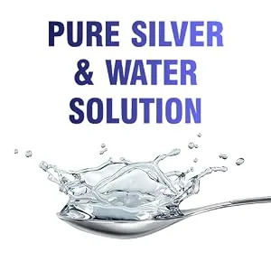 SILVER HOLISTICS Colloidal Silver Liquid 10PPM - Colloidal Silver Bottle with Measuring Cups - Silver Holistics Liquid for Children Adults & Pets - Silver Supplement for Immune Support (16 Oz.) - Silver Holistics Colloidal Silver