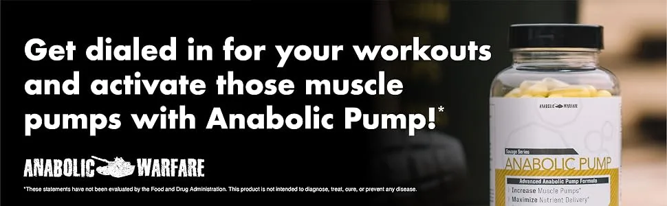 Anabolic Pump Advanced Pump Formula Increase Muscle Pumps* Maximize Nutrient Delivery* (90 Capsules) - make health easting easy