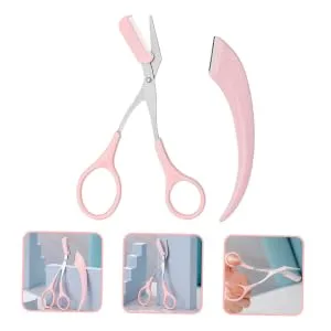 Beaupretty 3 Set Moon Eyebrow Trimmer Pink Unisex - product information 2