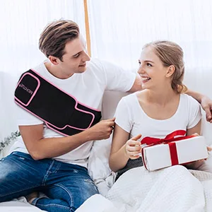 Red Light Therapy Body Device Belt,Infrared Light Therapy for Muscle Pain Relief,Improvement Metabolism Pink/Black - red light therapy for mother