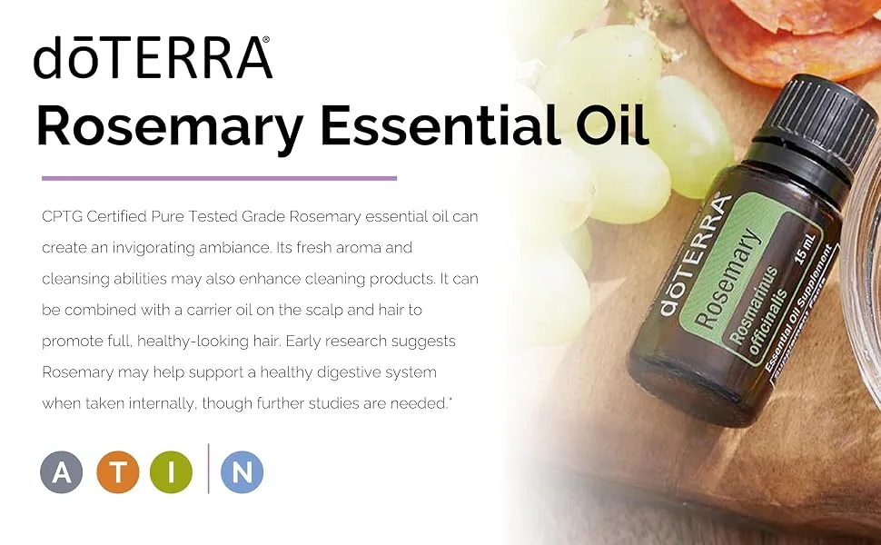 doTERRA - Rosemary Essential Oil - 15 mL - 1_Rosemary