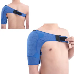 Estink Shoulder Support for Men Women Adjustable Neoprene Breathable Shoulder Sleeve Brace Compression Shoulder Support Brace Punched Shoulder Protector Fits Right or Left Shoulder - product information 5