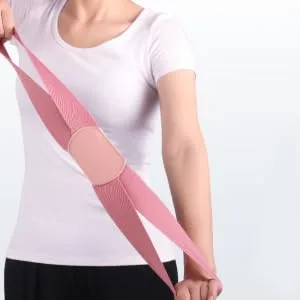 Back Correction Belt Adjustable Posture Corrector Back Support Women Posture Corrector Back Straightener Strap Back Correcting Belt Child Anti Hunchback Polyester Support Belt 20X13X2CM Pink - product information 4
