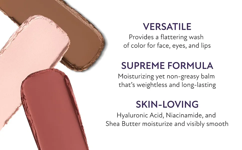 Westmore Beauty Supreme Balm - Natural Sheen - 0.71 OZ - Multi Purpose Color Enhancer Face Balm Miracle Balm Beauty Balm - Supreme Balm