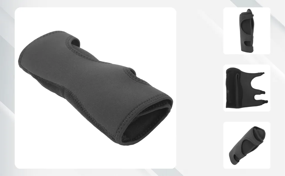 Wrist Support Brace Adjustable Soft Cushioning Carpal Tunnel Splint Universal for Left Right Hand - 2719230040511-1