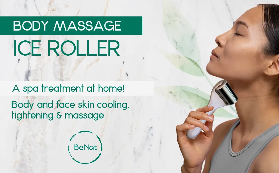 Body Massage Ice Roller. Spa Treatment at Home. Multi-Purpose Effective and Relaxing. - Body roller1