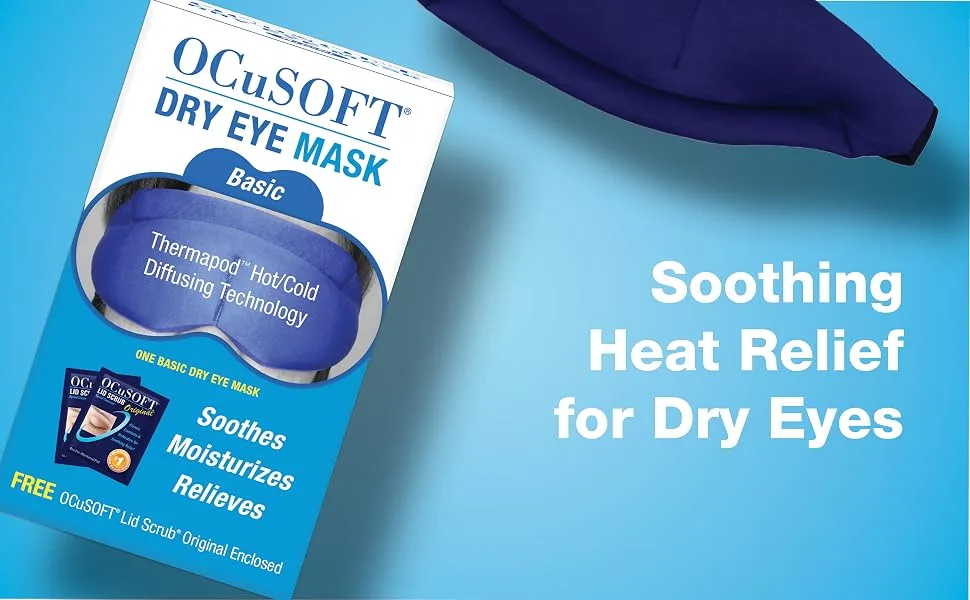 Ocusoft Dry Eye Mask Basic - dry eye mask, ocusoft, basic mask