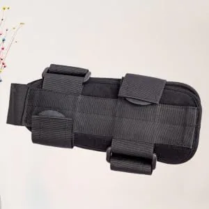 Clip Board Immobilizer Sprained Lace up Night Splint Support Stabilizer Splint Achilles Tendon Support Legs and Feet Care L Black - product information 4