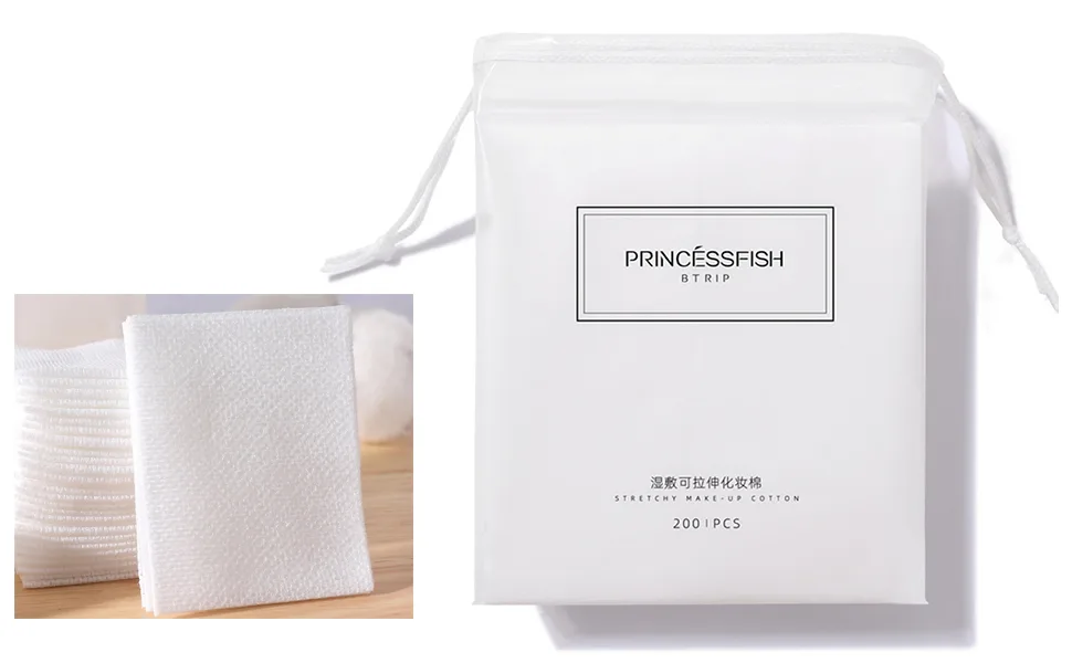 200 Cleansing Cotton Towel-Cotton Pads-Stretchable Wet Compress Cotton Pads-Cotton Pads for Makeup Removal - product information 4