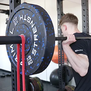 3DActive Pull Up Assist Band - Resistance Band for Strength Training Powerlifting Body Stretching Crossfit. Free Exercise Guide. #1 Red- 10 to 35 Pounds (1/2 " *4.5mm) - Single Band - Alternative to weights, can be used at home, the gym, and on your travels.