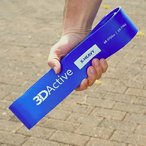 3DActive Pull Up Assist Band - Resistance Band for Strength Training Powerlifting Body Stretching Crossfit. Free Exercise Guide. #1 Red- 10 to 35 Pounds (1/2 " *4.5mm) - Single Band - Compact and portable. Take your bands with you wherever you go.