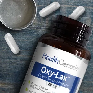 Oxy-Lax 750 mg 120 Vcaps - Natural Magnesium Oxide Oxygen Based Colon Cleanse Gentle Laxative Supports Healthy Digestive Tract Regularity - product information 2