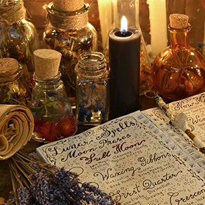 Blessed Herbal Energy Oil - altar