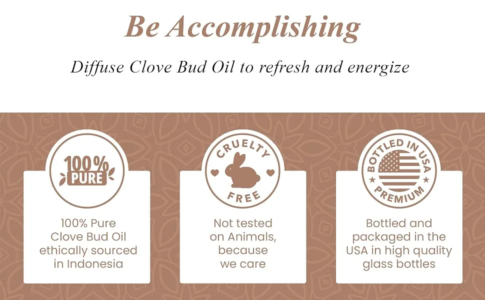 Handcraft Blends Clove Bud Essential Oil - 100% Pure and Natural - Premium Grade Essential Oil for Diffuser and Aromatherapy - 0.33 Fl Oz - product information 5