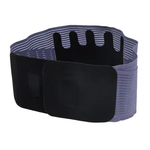 Summer Unisex Lumbar Spine Support Belt Protector Pain Relief Waist Brace Waistband (M) - product information 3