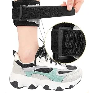 AFO Foot Drop Brace Knob Adjustable Left Right Foot Lifting Up Foot Drop Support for Walking with Shoes - product information 2