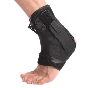 1pc Stabilizing Support Plantar Sport Immobilizer for Sprained Foot Support Sole of Foot Stirrup S Black - product information 4