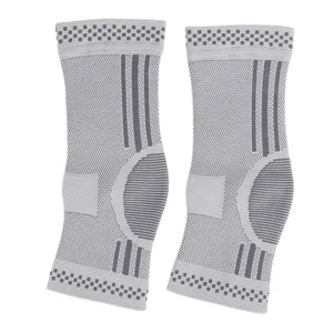 Oumefar Ankle Brace Compression Sleeve Ankle Compression Socks Relieve Ache Portable Stability Support 1 Pair Perspire Quickly Breathable for Volleyball (M) - product information 2