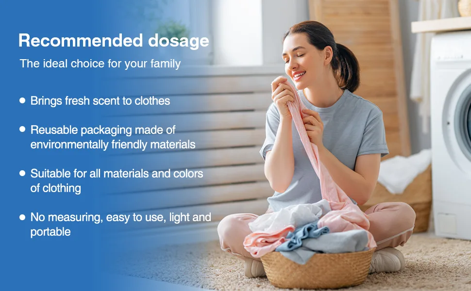 JamBer Laundry Detergent Sheets 60 Sheets 120 Loads Washer Soap Strips Plant Based Liquidless Formula Zero Waste for Home Dorm Travel Camping & Hand Washing Clean No Waste Fresh Scent - travel laundry detergent