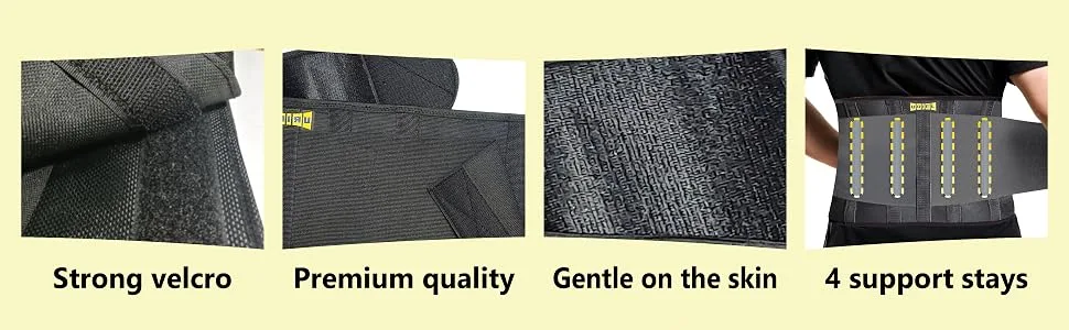 URIEL Back Brace for Lower Back Pain for Women and Men Sciatica Work Back Brace Compression Back Braces Back Brace for Working Out Lumbar Back Support Belt Lumbar Belt Lumbar Support Back Wrap Medium - lumbar back belt