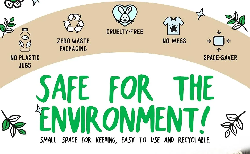 Eco-Friendly Laundry Detergent Sheets - Efficient Clean and Freshed Washer-Friendly Soap Sheet - No Mess & Space-Saving Laundry Strips & Travel Laundry Detergent - Up to 80 Loads Lavender - Detergent sheets no mess space saver no plastic jugs easy to use