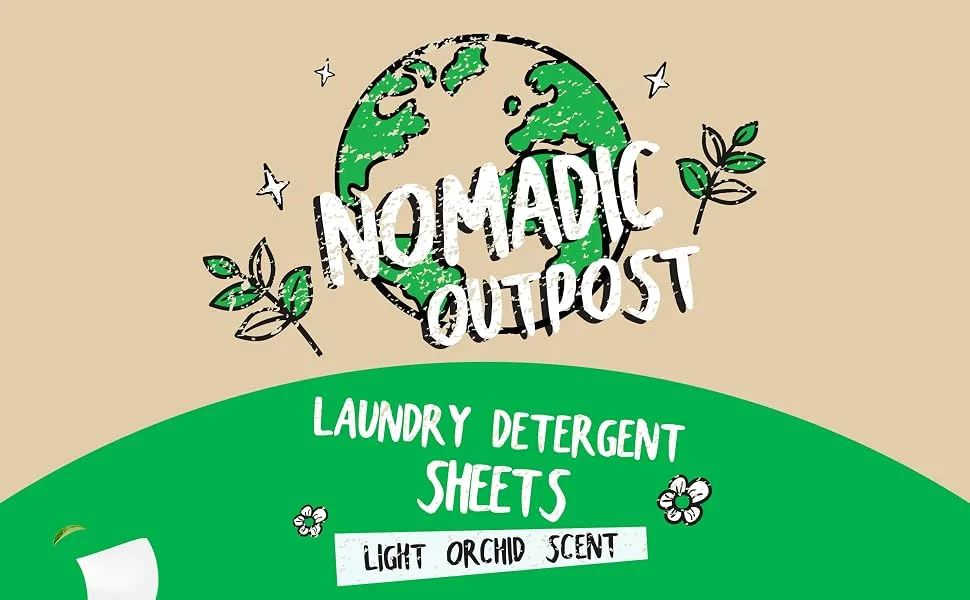 Eco-Friendly Laundry Detergent Sheets - Efficient Clean and Freshed Washer-Friendly Soap Sheet - No Mess & Space-Saving Laundry Strips & Travel Laundry Detergent - Up to 80 Loads Lavender - Laundry Detergent Sheets - Efficient, Clean, and Fresh Scented