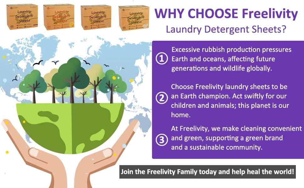Laundry Detergent Sheets 240 Sheets Lavender - Eco-Friendly Plastic-Free Hypoallergenic LiquidLess Clothes Washing Detergent Sheets for Save Space Travel Camping - green travel laundry sheets