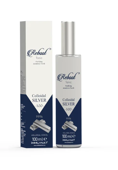 Reboot Topical First Aid Wound Gel, 35PPM Colloidal Silver Maximum Strength Fast Pain and Itch Relief for Burn, Cuts, Scars, Homeopathic Care, Safe for Pets & Kids (3.40oz) - colloidal silver spray